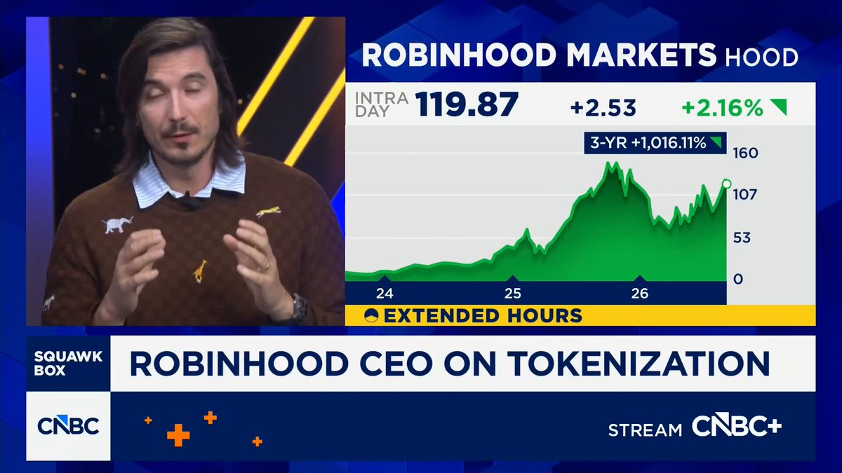 로빈후드 CEO Vlad Tenev, 암호화폐 및 토큰화에 대해 낙관적: