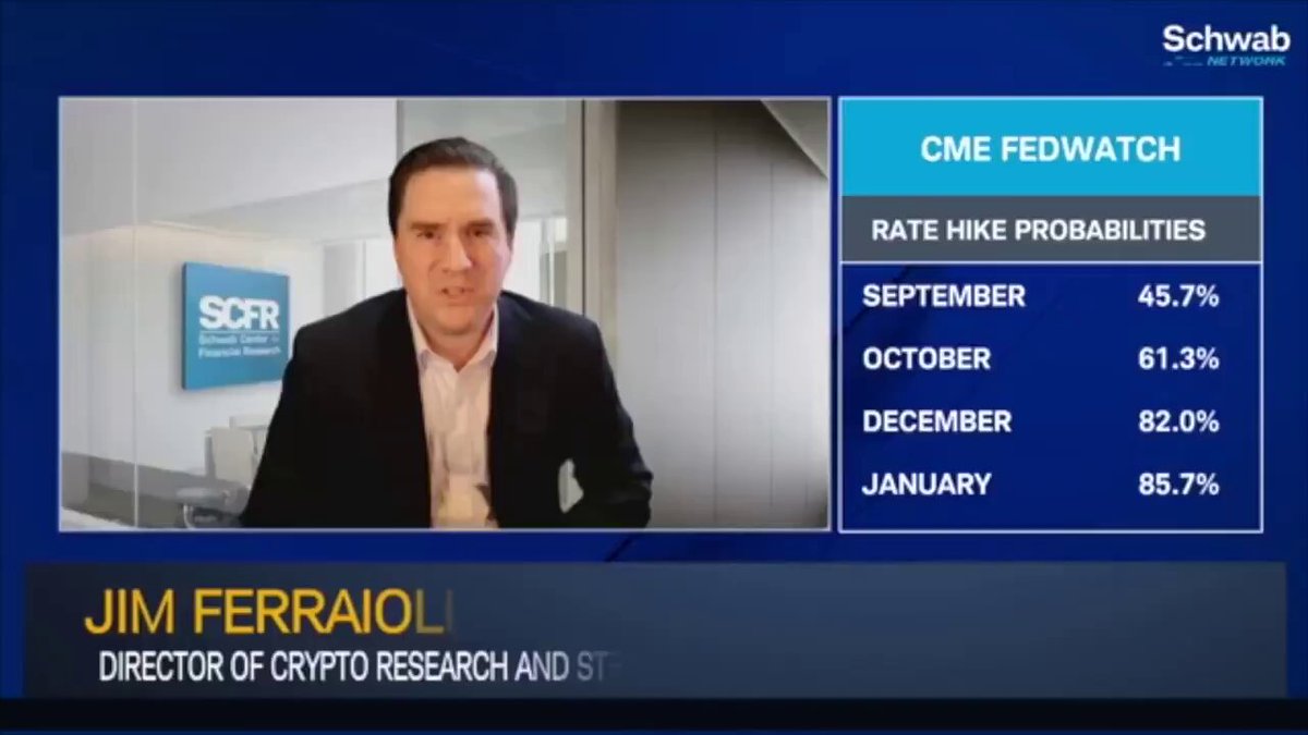 WATCH: CHARLES SCHWAB DIRECTOR OF CRYPTO RESEARCH AND STRATEGY JIM FERRAIOLI SAYS WE’VE REALLY SEEN A REBIRTH OF THE DEBASEMENT TRADE IN GOLD, PRECIOUS METALS AND BITCOIN $Bitcoin (BTC.CC)$