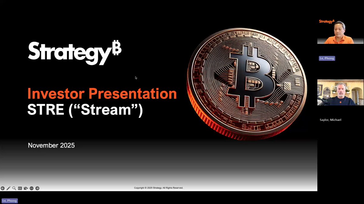 Strategy is offering [Share Link: $STRE] (“Stream”), our fir... - moomoo  Community