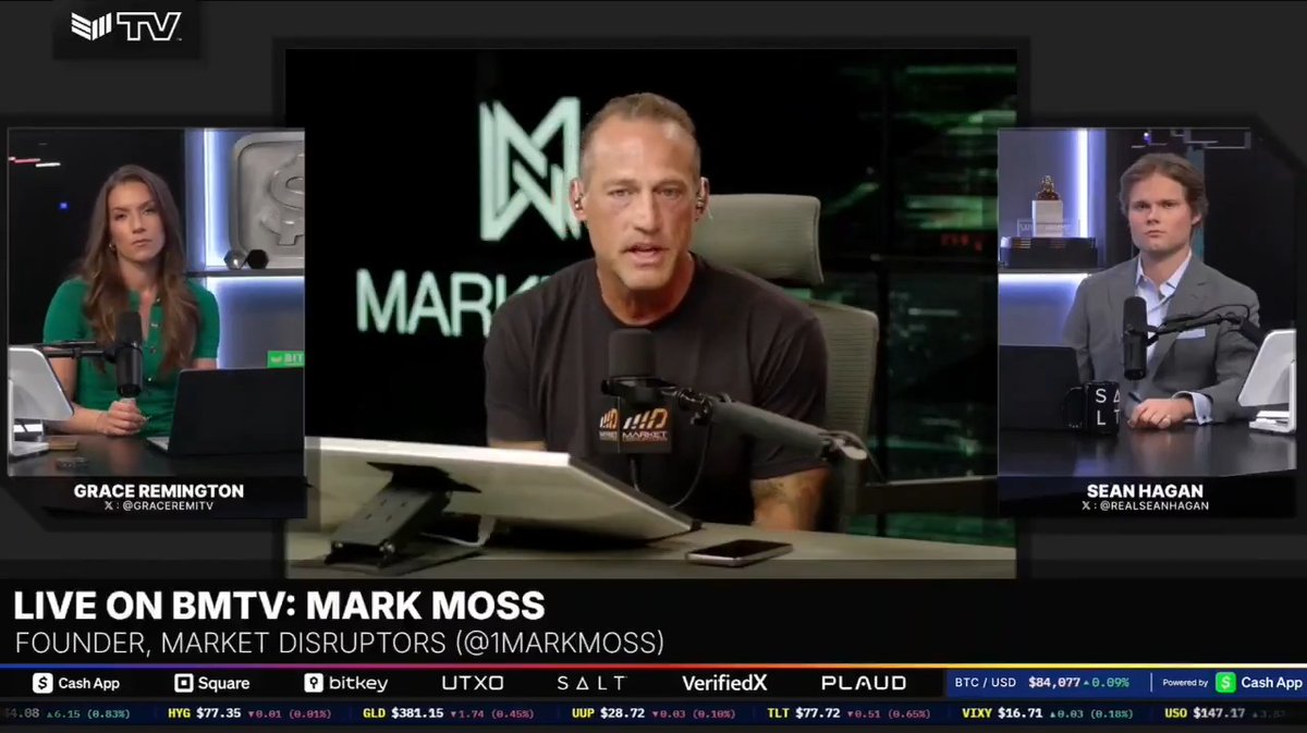 JUST IN: Market Disruptors Founder Mark Moss says Bitcoin will reach $1 million by 2030 👀