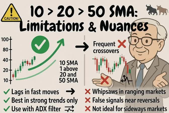 Understanding The Market: 10 > 20 > 50 SMA alignment