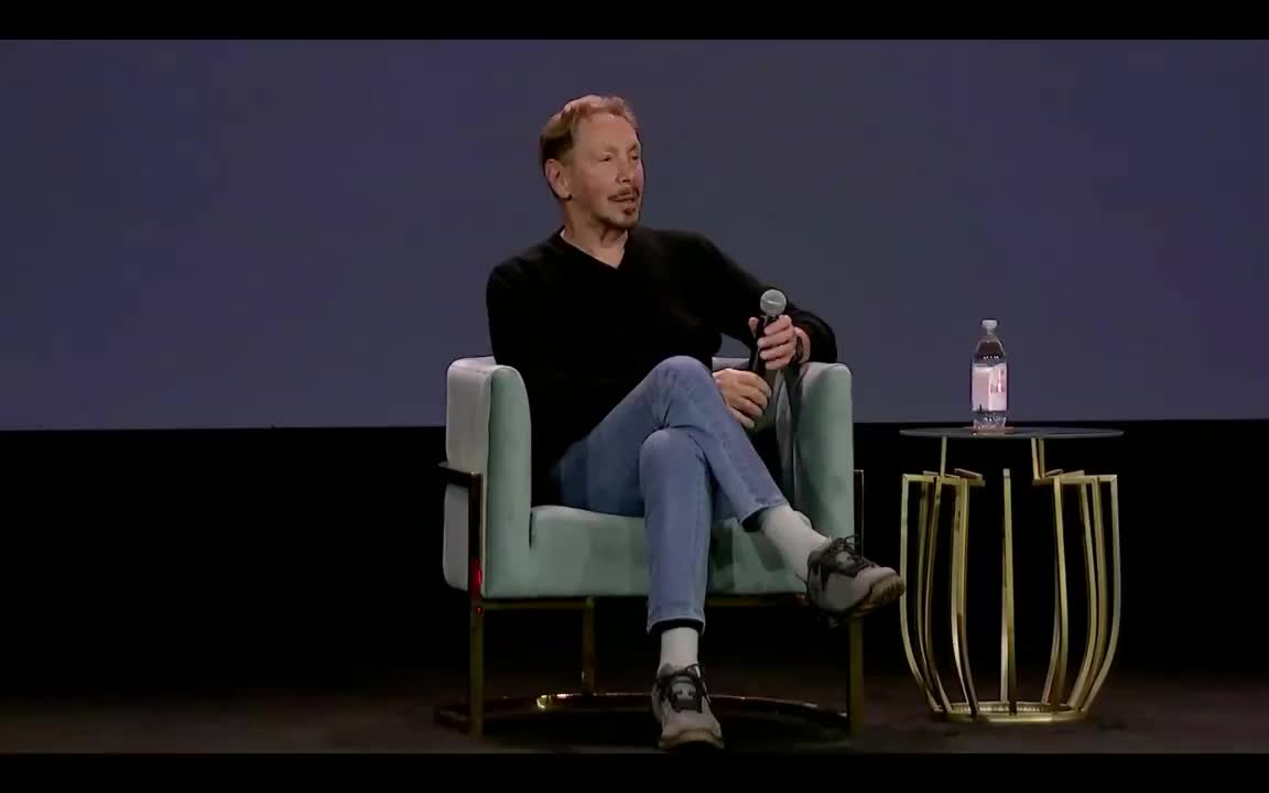 Oracle CTO Larry Ellison: "I went to dinner with elonmusk, Jensen Huang..& I would describe the dinner as Oracle & me & Elon begging Jensen for GPUs. Please take our money...."