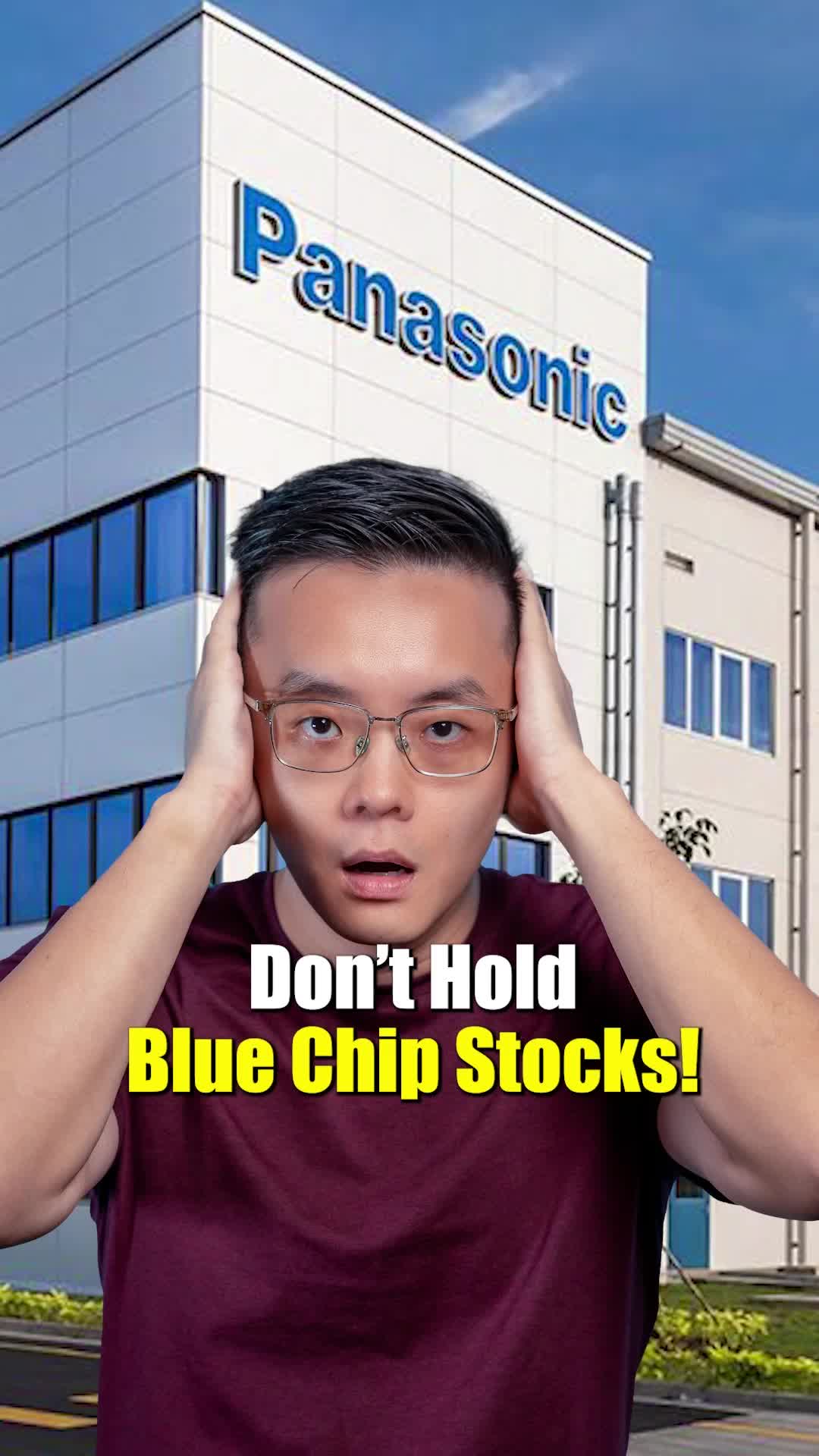 Don't hold blue chip stocks!