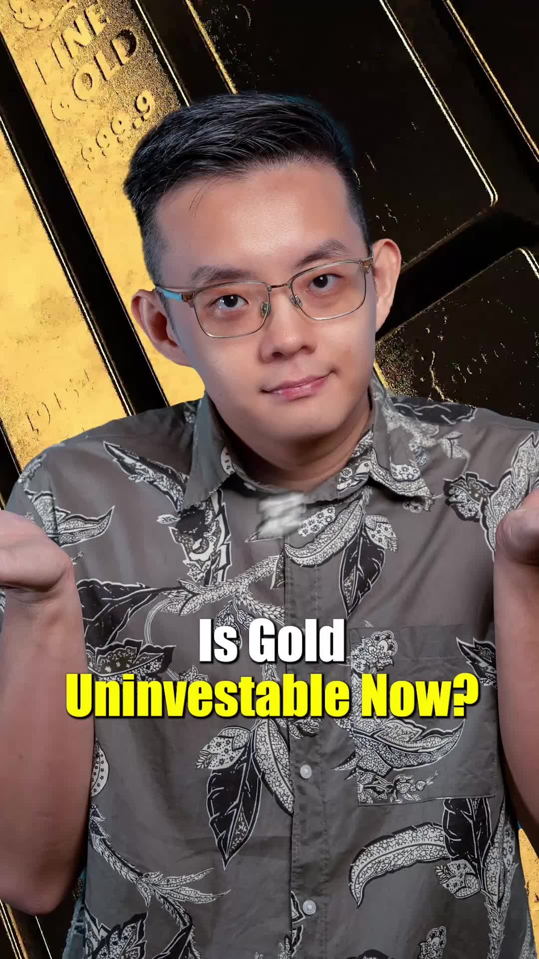 Is Gold Uninvestable Now?