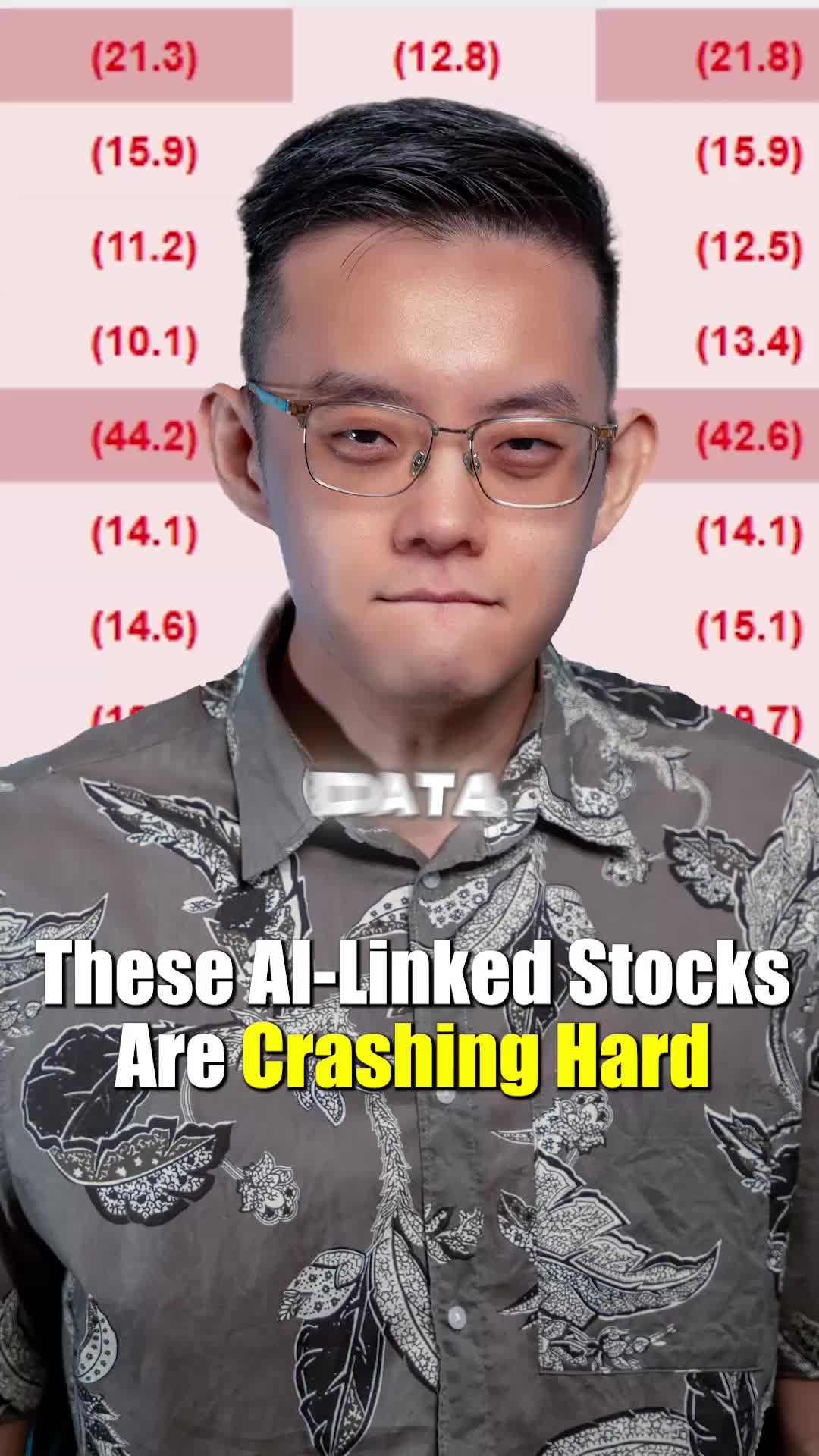 These AI-Linked Stocks Are Crashing Hard