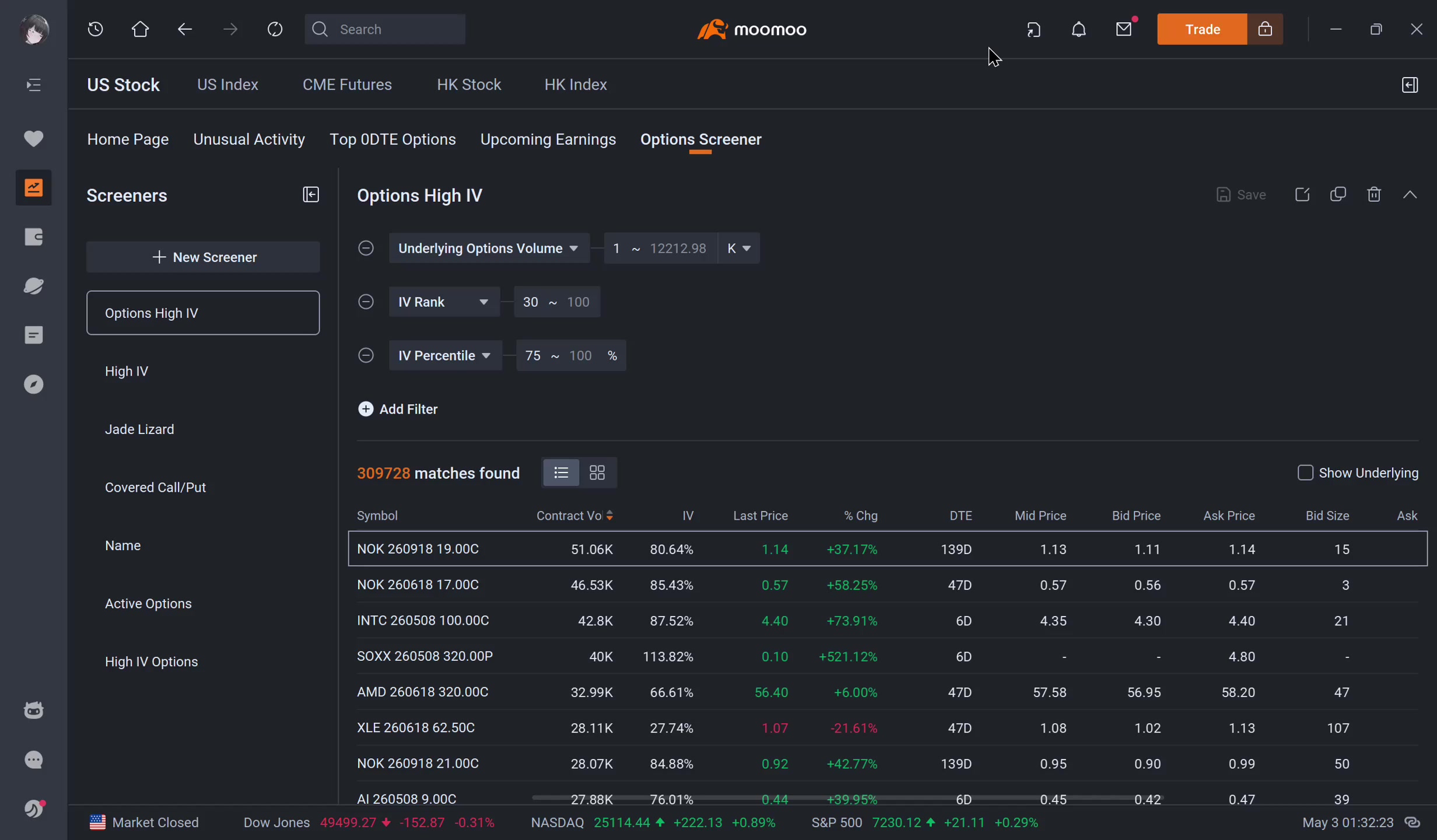 Testing my options knowledge with Moomoo's option bootcamp!