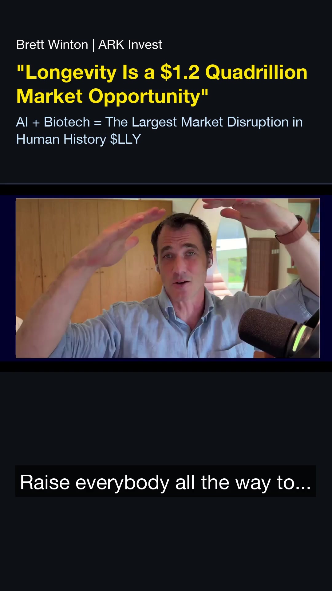 ARK's Stock Pick:  $LLY & $TEM Hold Strong as AI Growth Stocks Plunge — Defensive Biotech Shines