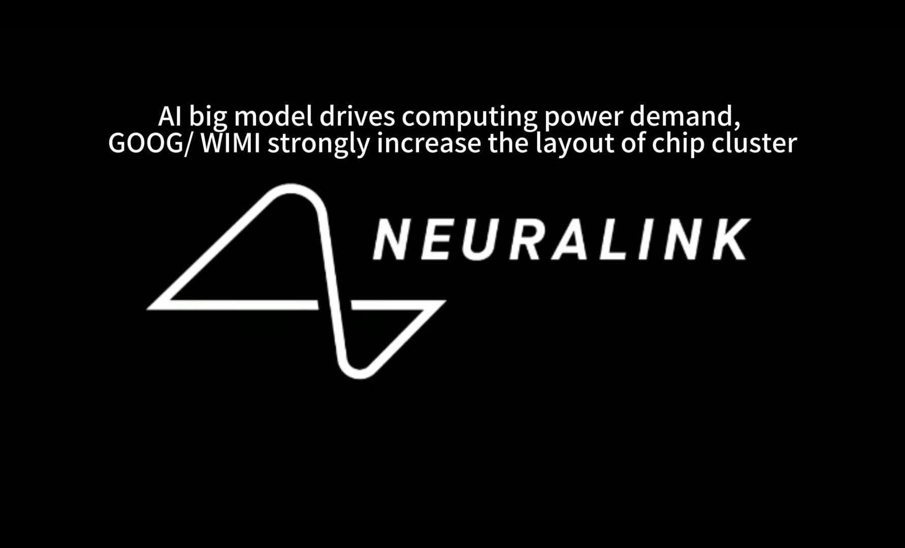 AI big model drives computing power demand, GOOG/ WIMI strongly increase the layout of chip cluster