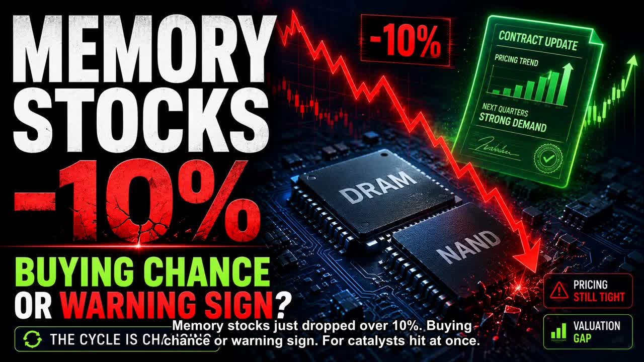 內存股剛剛下跌10%——而DDR5價格卻上漲了639%