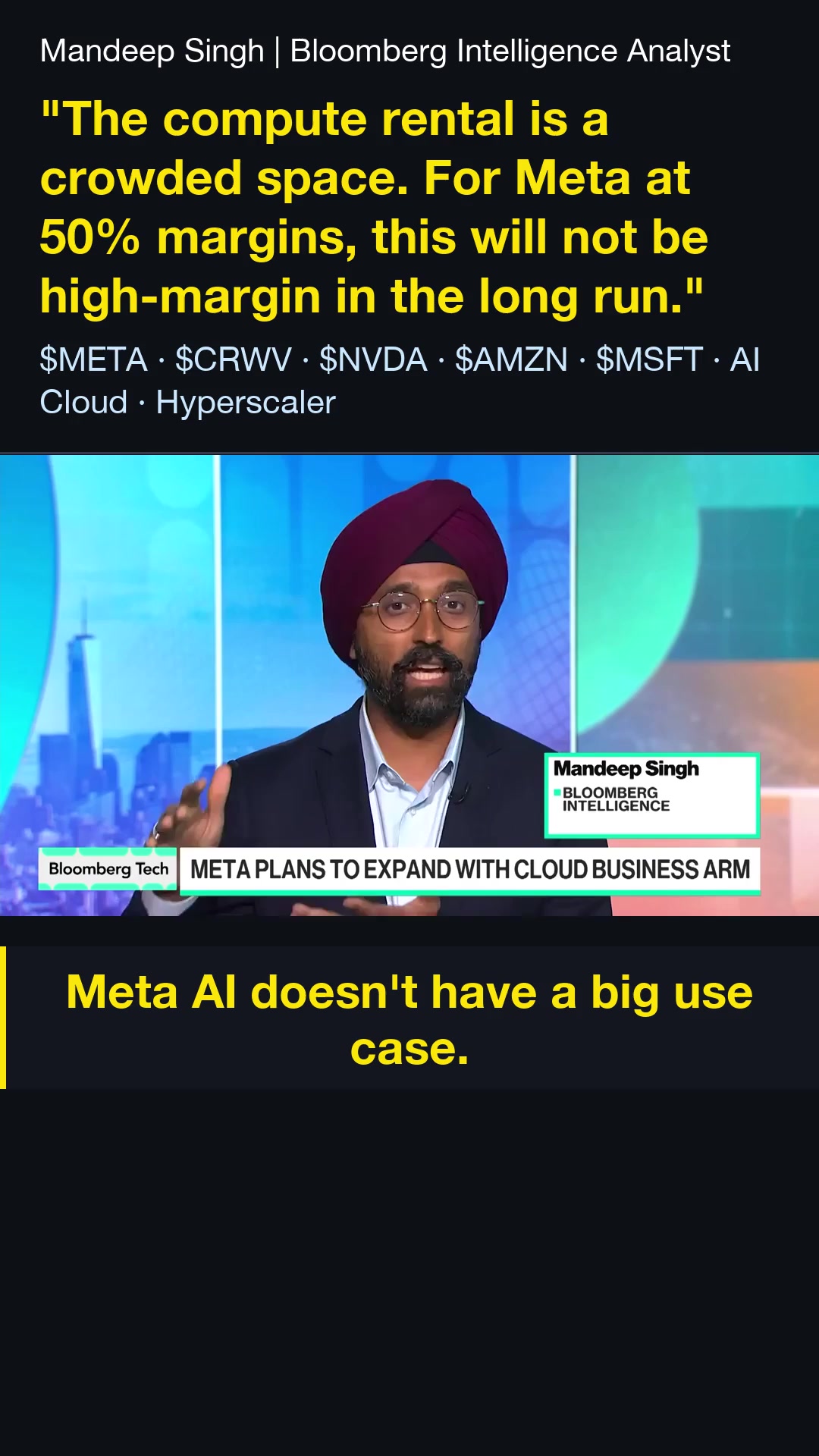 META Soars, CoreWeave Sinks: What Meta's Cloud Move Really Means