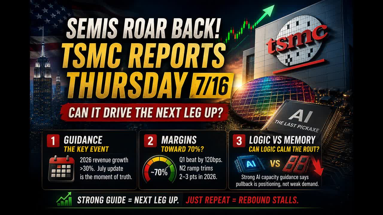 Semis Roared Back — Can TSMC Fuel the Next Leg Up?