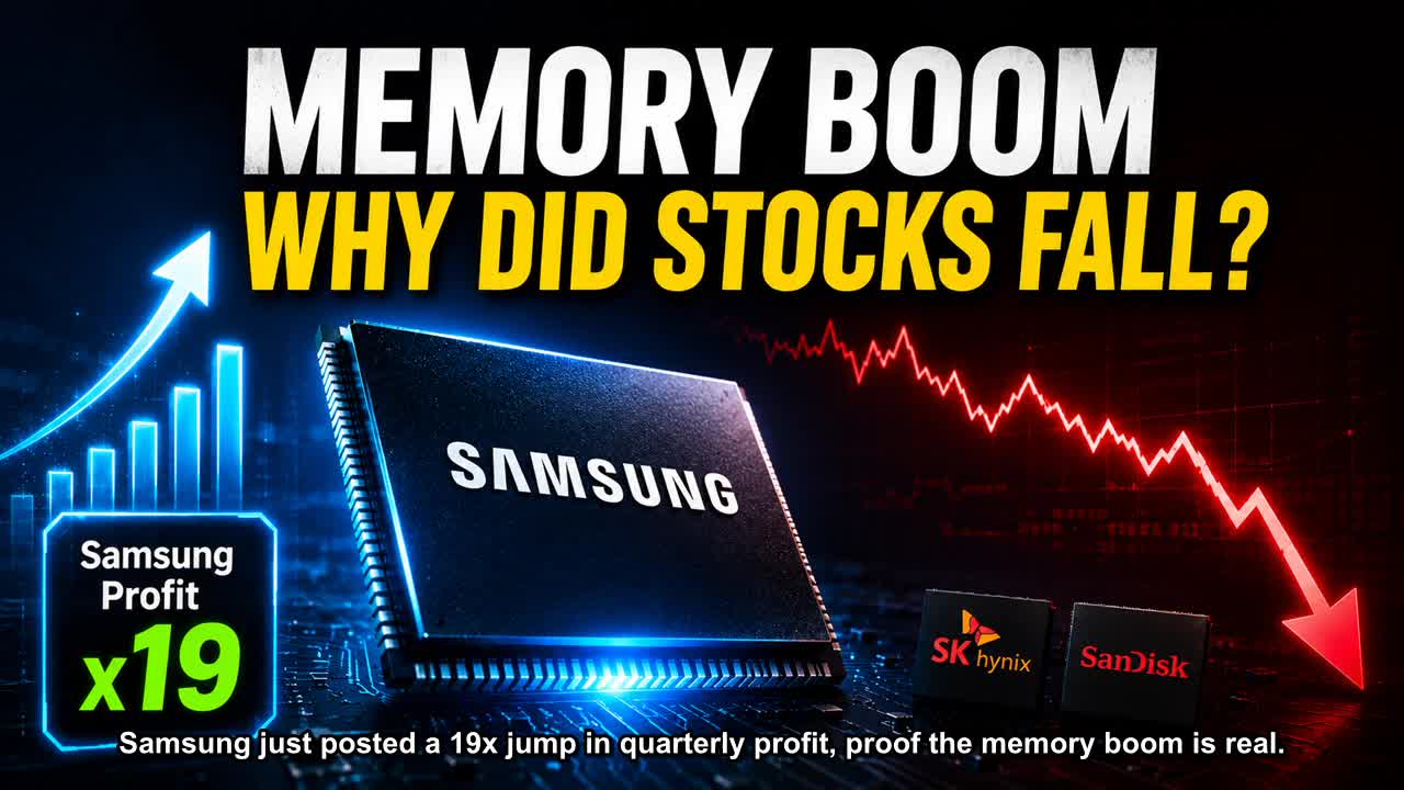 Samsung Confirmed the Boom — So Why Did Memory Fall?