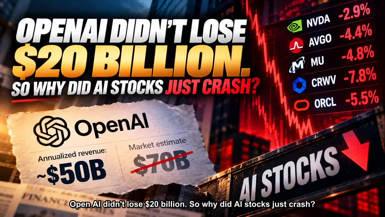 เงิน 2 หมื่นล้านเหรียญที่หายไปของ OpenAI เป็นแค่ความคลาดเคลื่อนทางบัญชี ไม่ใช่ความต้องการใช้งานที่ดิ่งลง