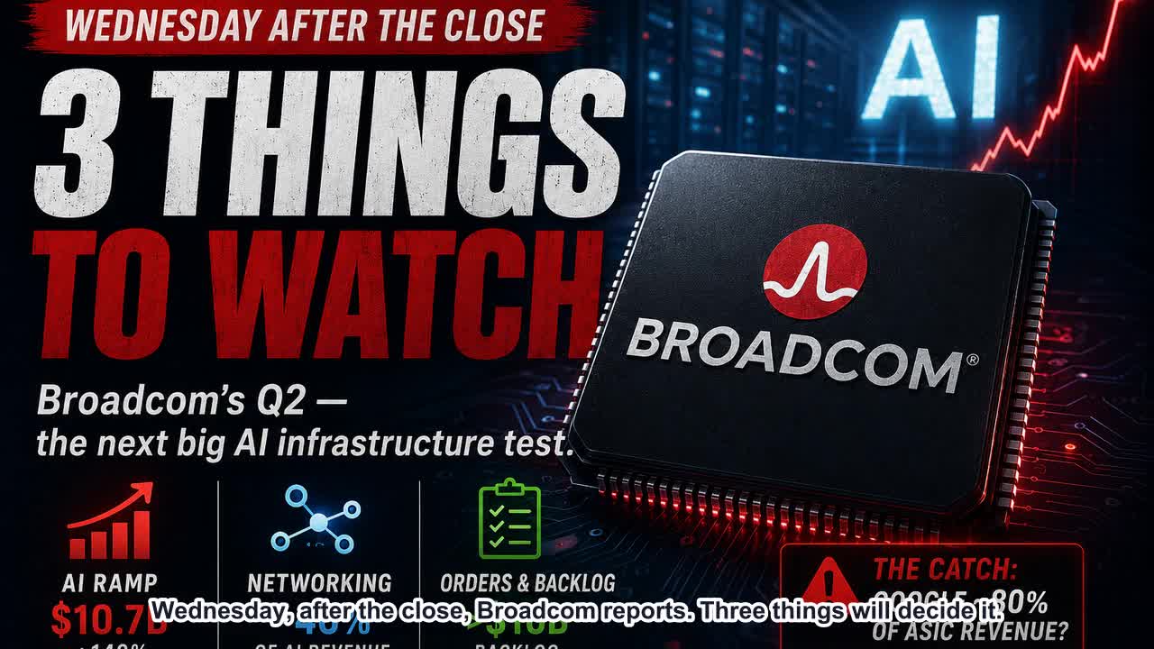Broadcom Preview: The Week's Biggest AI Test