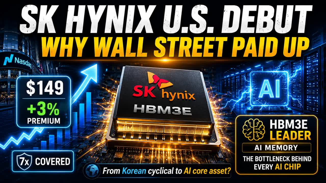 7x Oversubscribed at a Premium — Why Wall Street Is Piling In SK Hynix