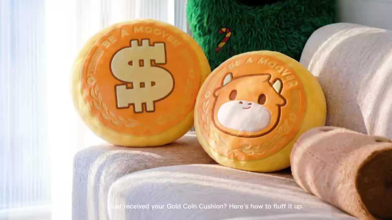 moomooグッズ新商品アラート!🪙 抱きしめられるコインが登場!