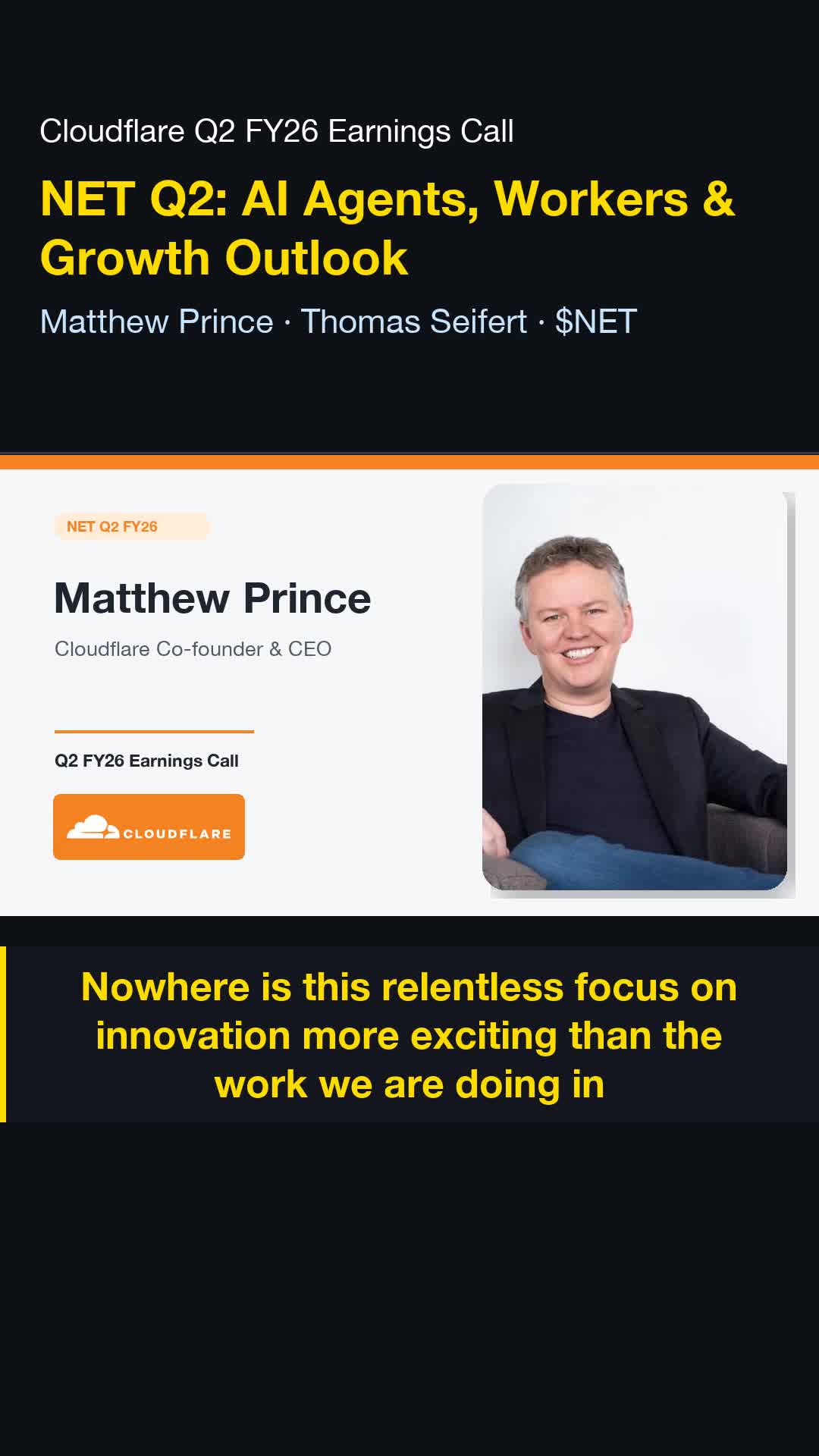 Cloudflare พุ่งขึ้นประมาณ 17% หลังประกาศผลประกอบการนอกเวลาทำการ—อะไรคือปัจจัยที่หนุนการพุ่งขึ้นครั้งนี้?