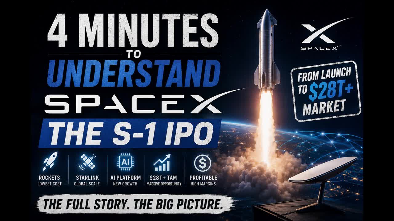 The SpaceX S-1 in 4 Minutes