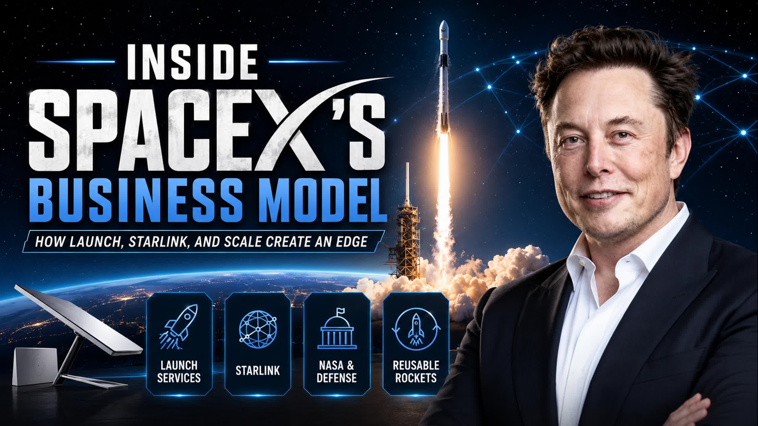 SpaceX's Business Model Explained in 9 Minutes
