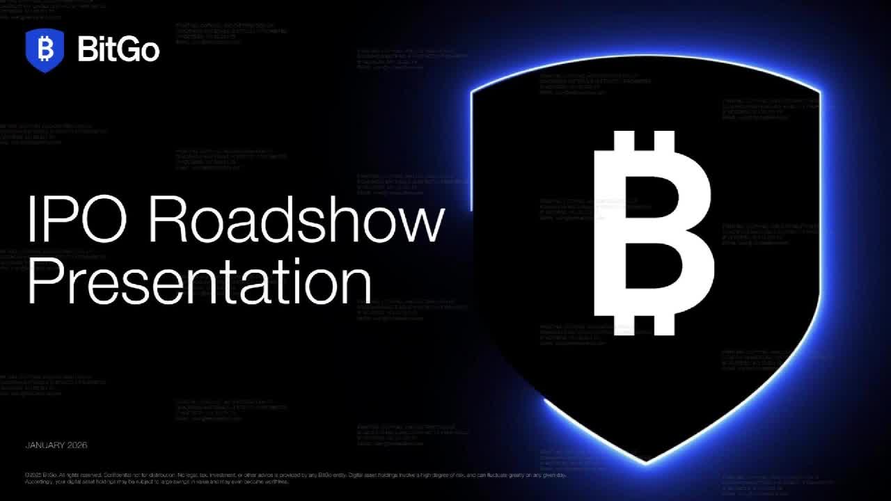 BitGo路演视频与幻灯片