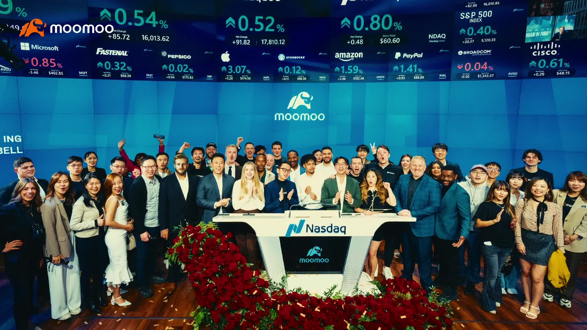 🎬 Join the Excitement: Moomoo's Nasdaq Tour Recap! 🎉 Check out and Win Points!