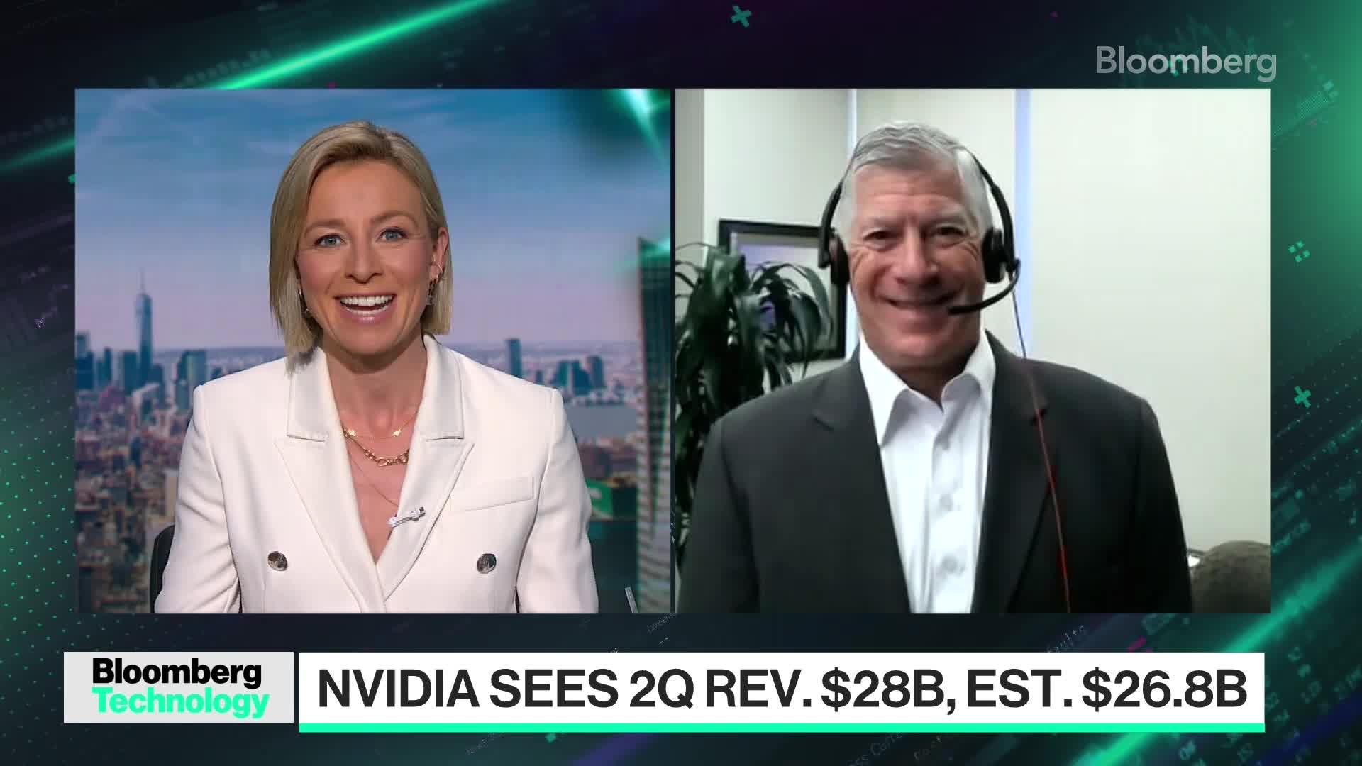 Nvidiaが急騰、売上高予測がAIの期待に応える